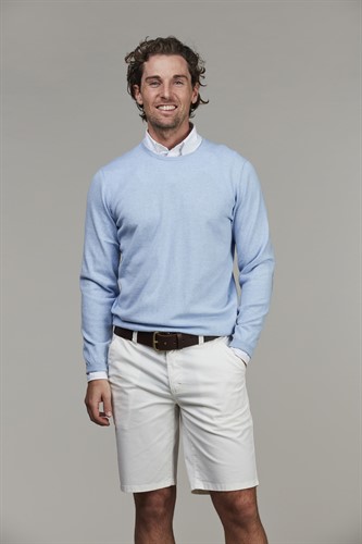 CREW NECK KNIT, E-PATCH