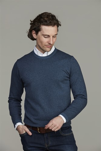 2TONE HERRINGBONE KNIT