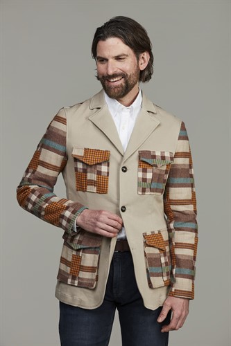 SAFARI PATCHWORK JACKET