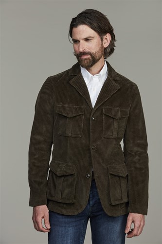CORDUROY SAFARI JACKET