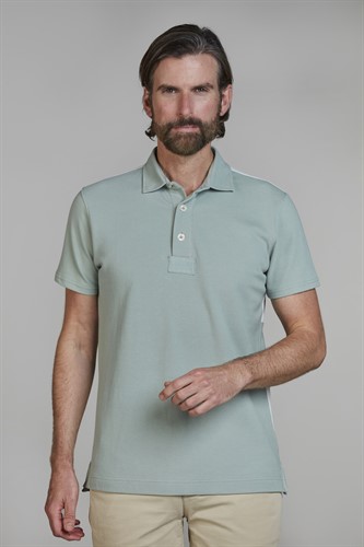 STRIPE BACK POLO