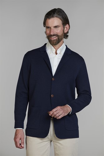 KNITTED CLUB CARDIGAN