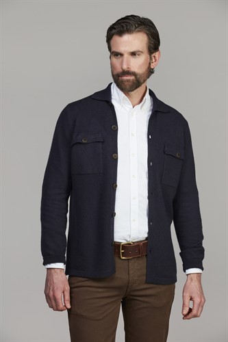 KNITTED OVERSHIRT