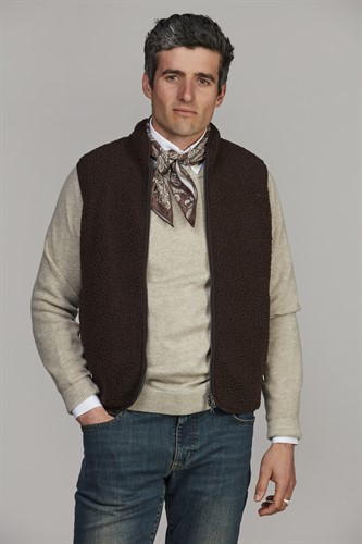 PILE FLEECE VEST