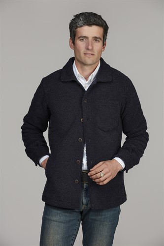 PILE FLEECE OVERSHIRT